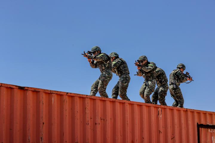 队员们全力备战，备战决胜时刻